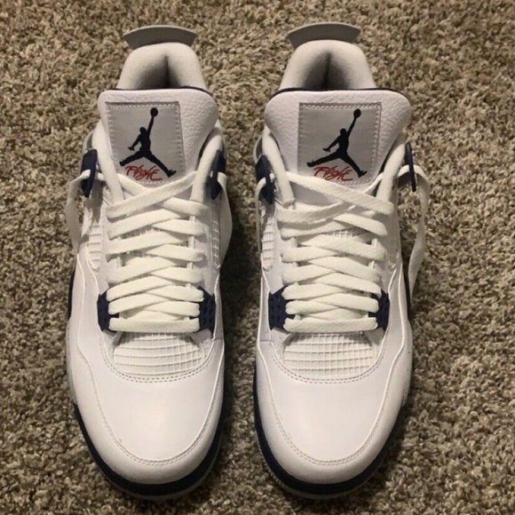 Jordan 4 Retro Mid Midnight Navy size 10 main image 8